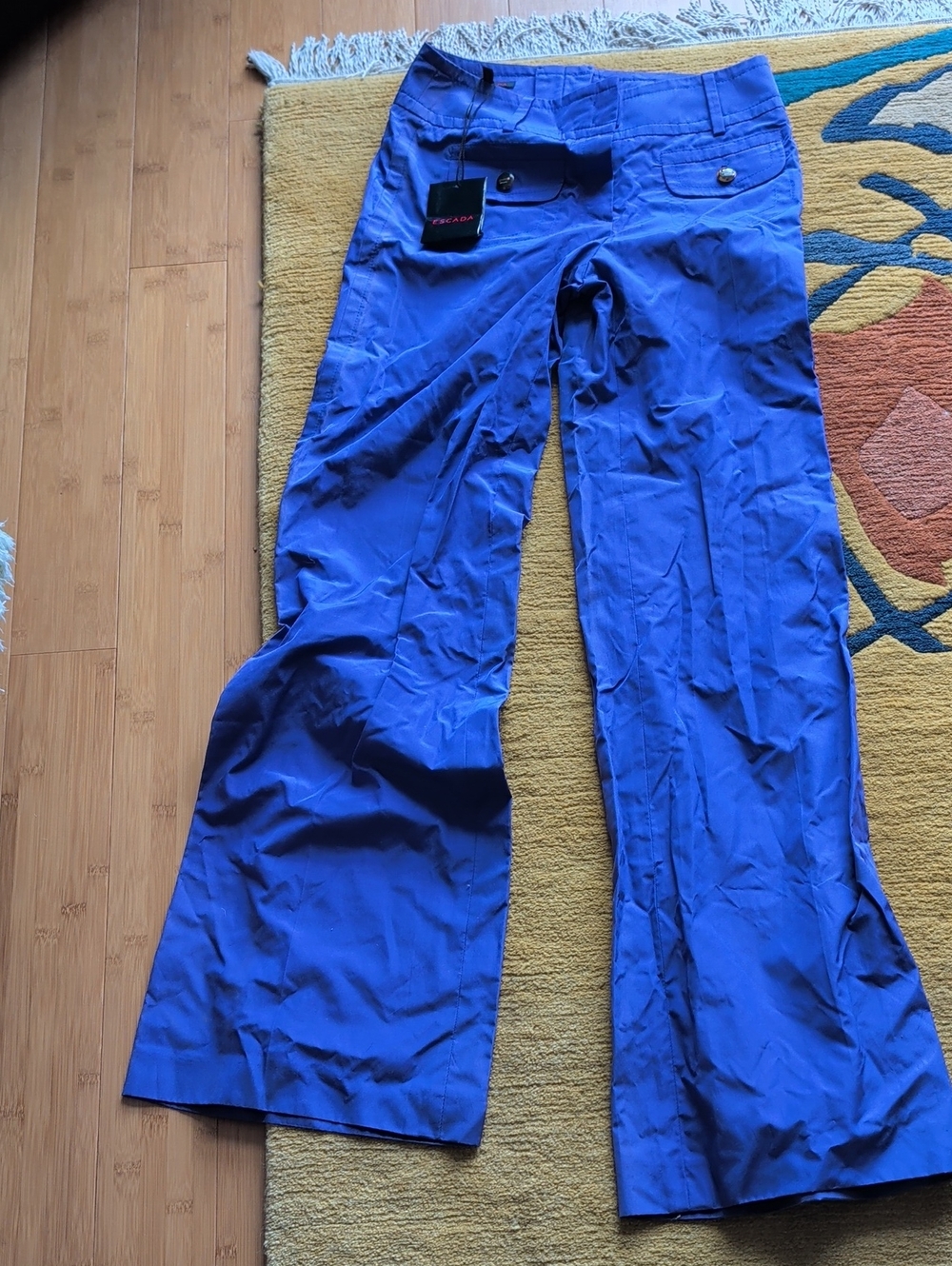 Escada Purpe Flare Pants